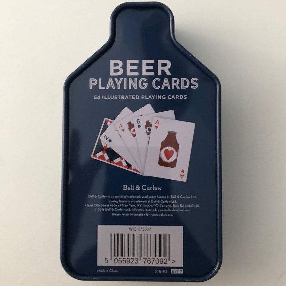 Playing Cards BEER full deck stocking stuffer - Picture 2 of 3